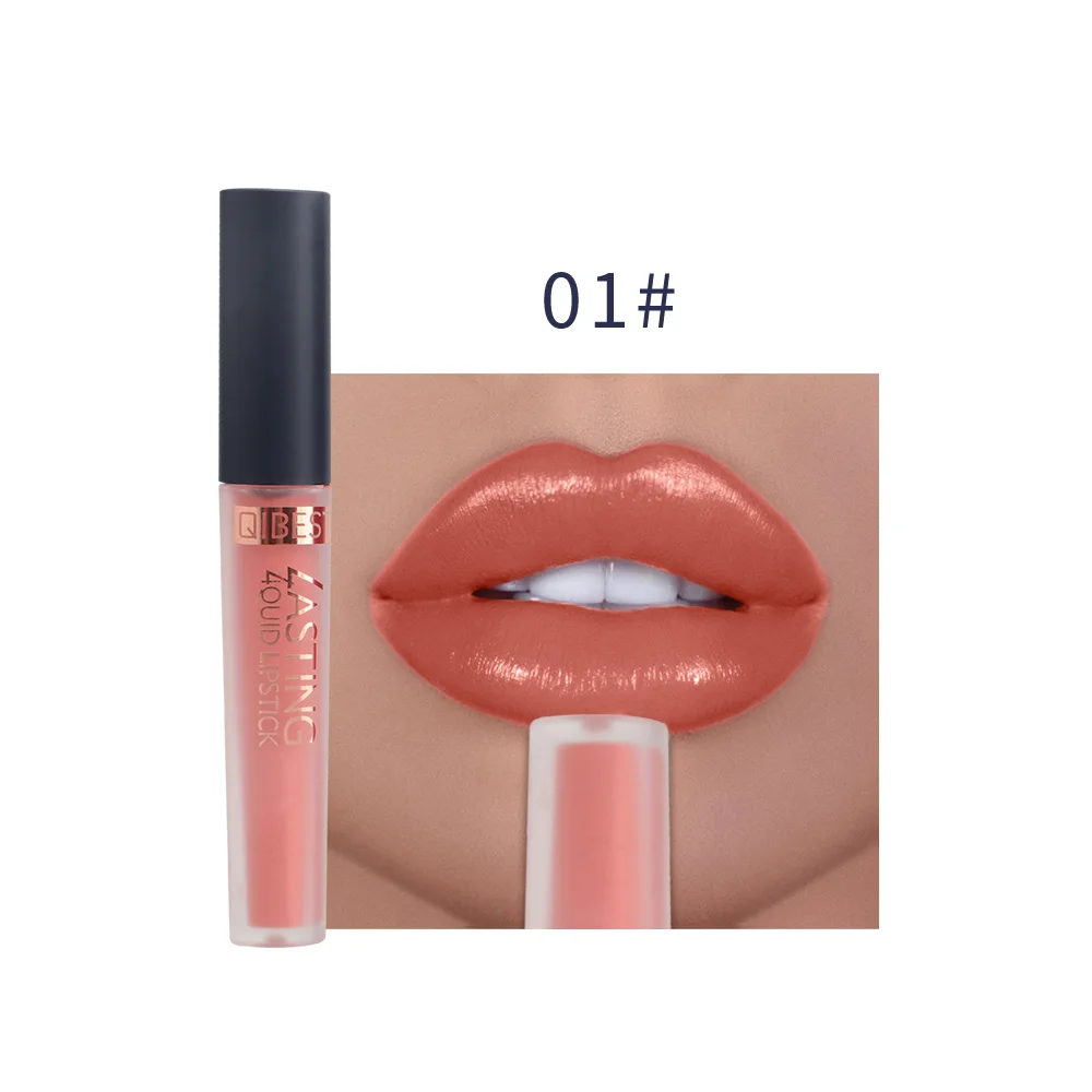 

Sexy liquid lip gloss Natural long lasting moisturizing waterproof matte lip gloss cosmetic gloss 15 colors