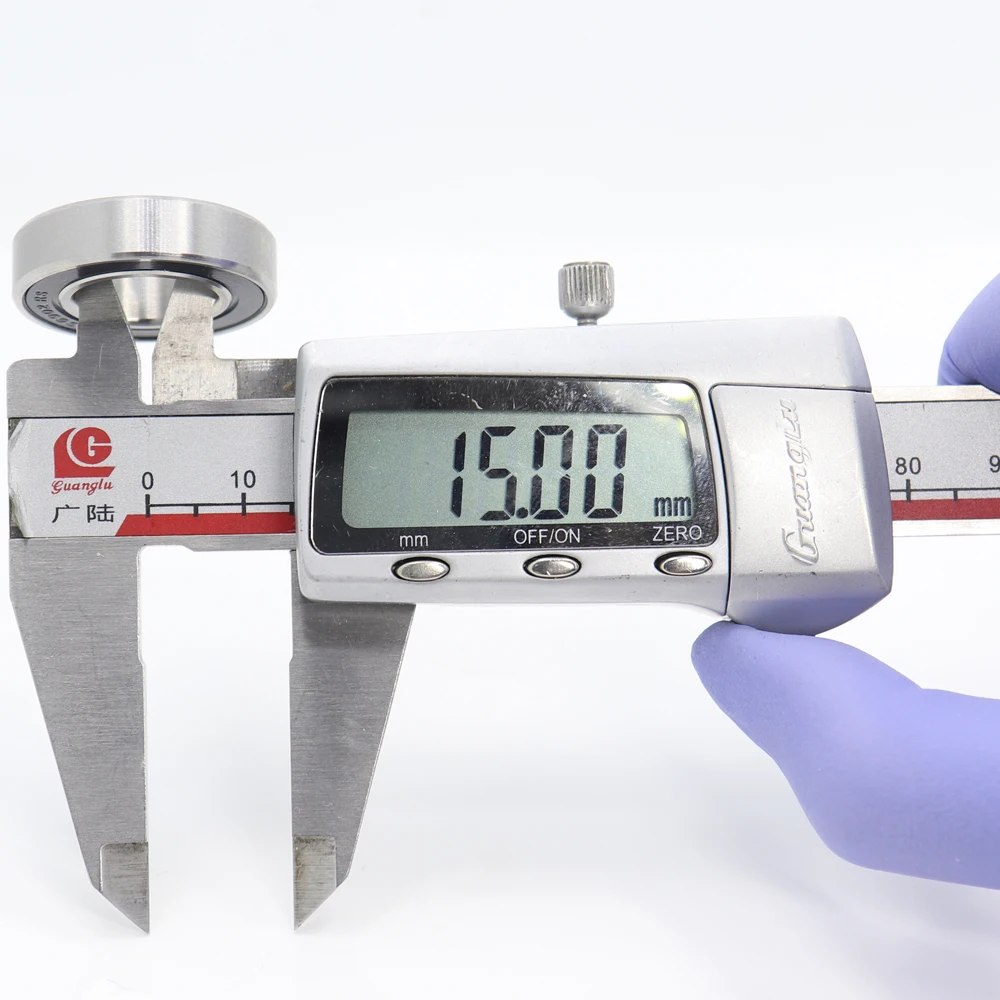 10 шт. S6902RS подшипник 15*28*7 мм ABEC 3 440C Нержавеющая Сталь S 6902RS шарикоподшипники 6902