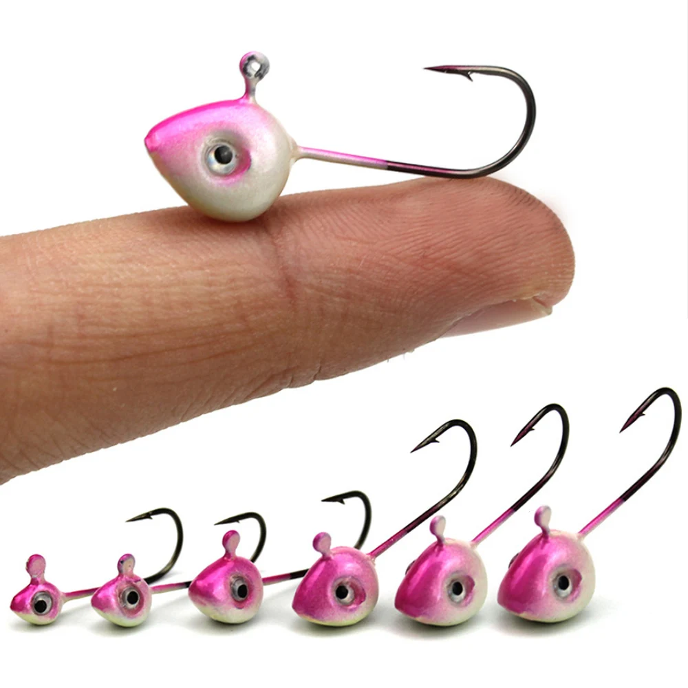 Lixada 10 шт. рыболовные крючки искусственная приманка рыболовный крючок с бородкой