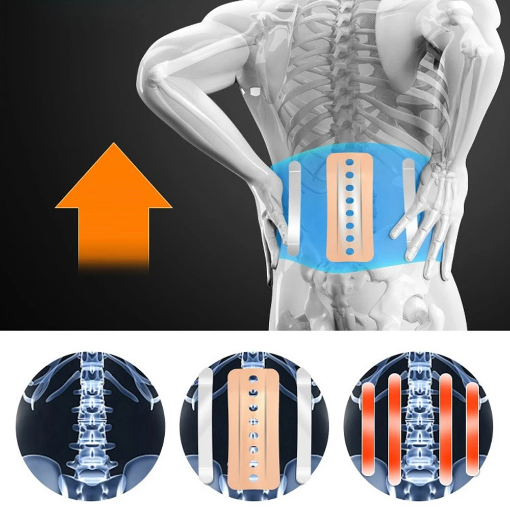 

Waist Lumbar Support Belt With Self Heating Pad Orthopedic Medical Strain Pain Relief Corset For Back Spine Decompression Brace
