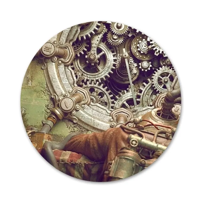 Механические шестерни значки в стиле стимпанк металлические для телефона