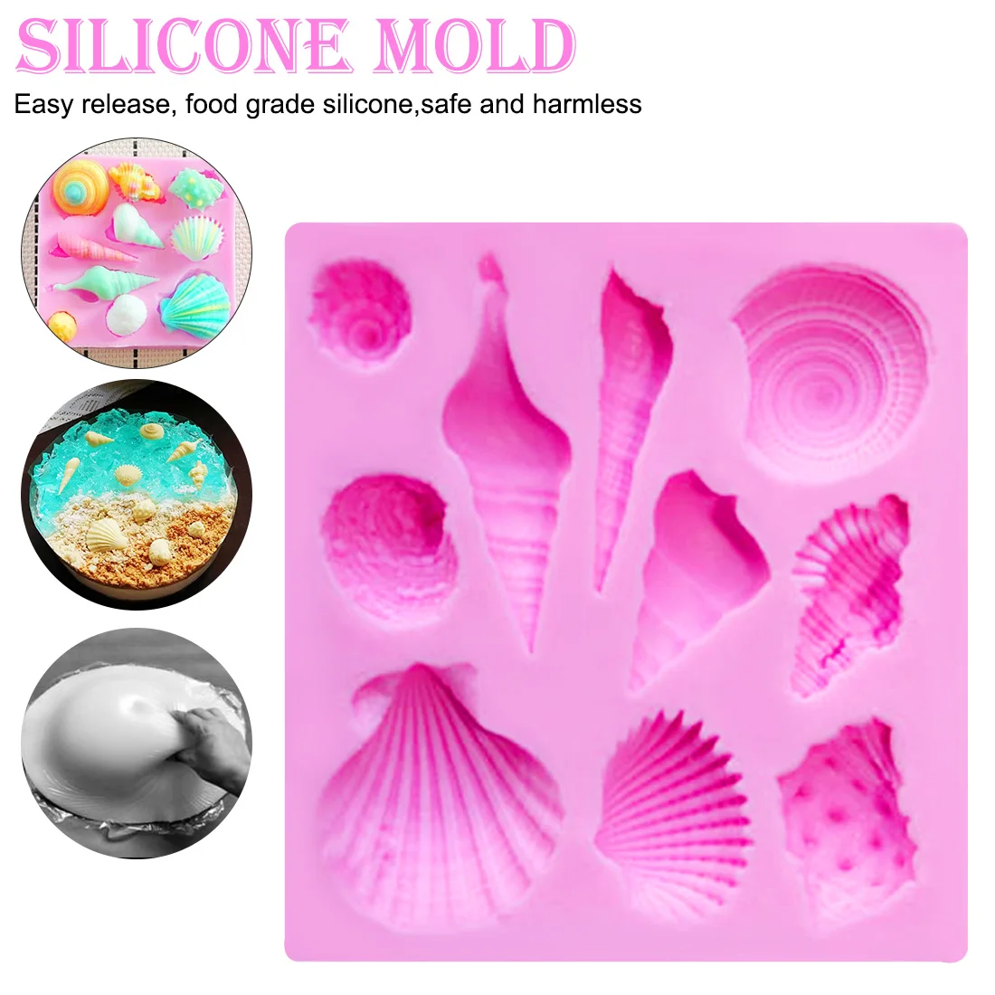 Кухонная формочка для шоколада торта инструменты выпечки морской тематики