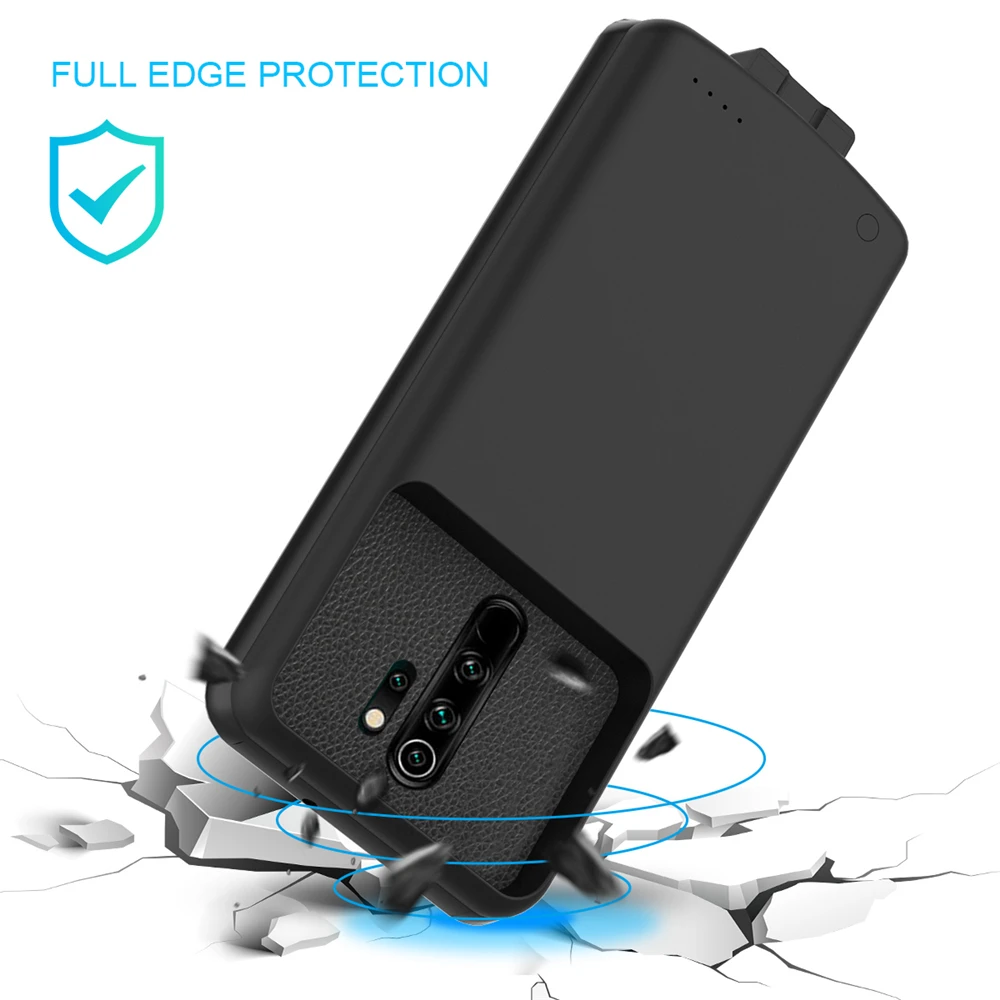 Резервный внешний аккумулятор NTSPACE 7000 мАч для Xiaomi Redmi Note 8 Pro, чехол для зарядного устройства для телефона Redmi Note 8, чехол для питания