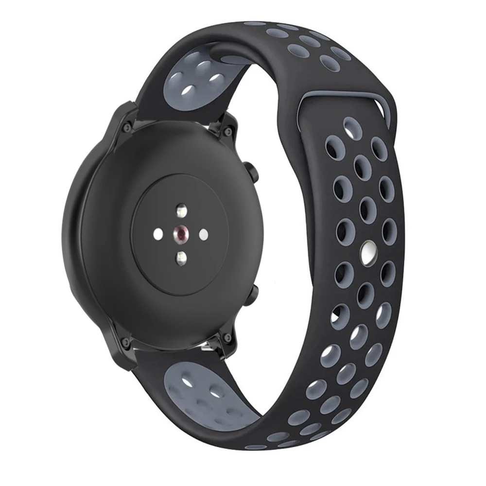 22 мм быстросъемный браслет для Huami Amazfit GTR 47 ремешок HUAWEI Watch GT Samsung Galaxy 46 Смарт