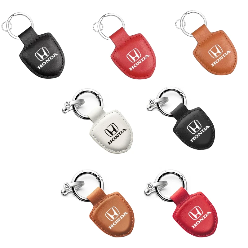 

Металлический автомобильный брелок для ключей, щит, Стайлинг, пряжка, украшения для Honda Badge City Civic Jade CRV Greiz Elysion Crosstour Avancier