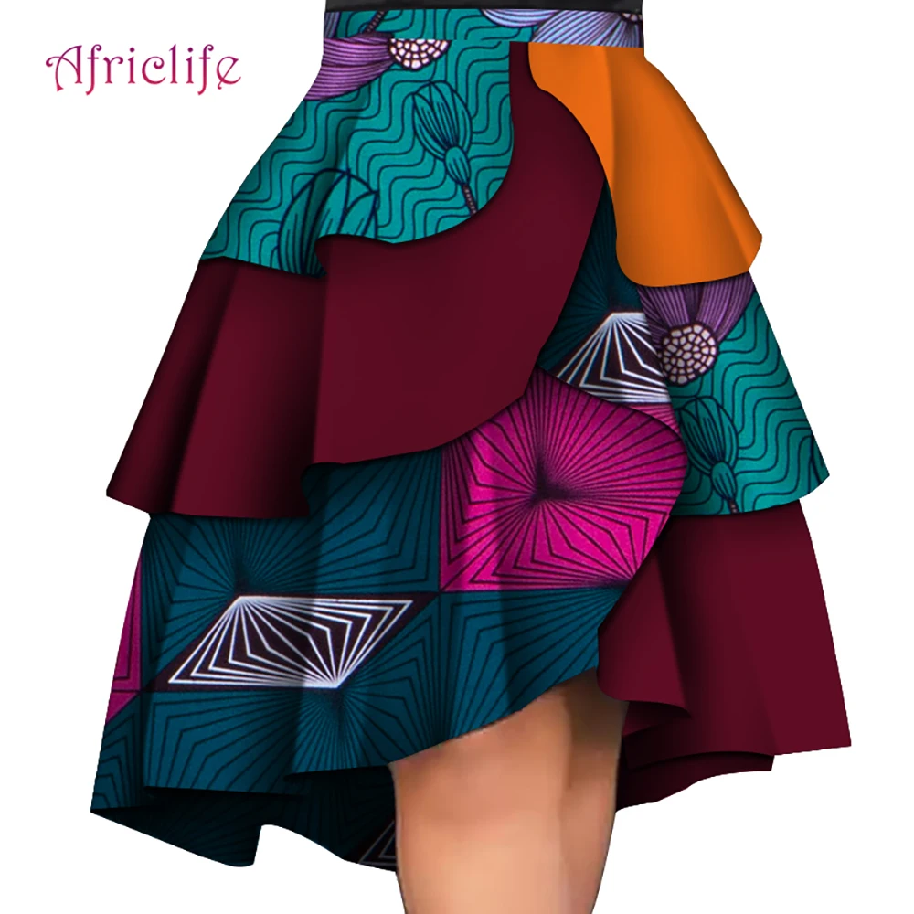 Новый дизайн мини юбка платья с Африканским принтом женское сексуальное