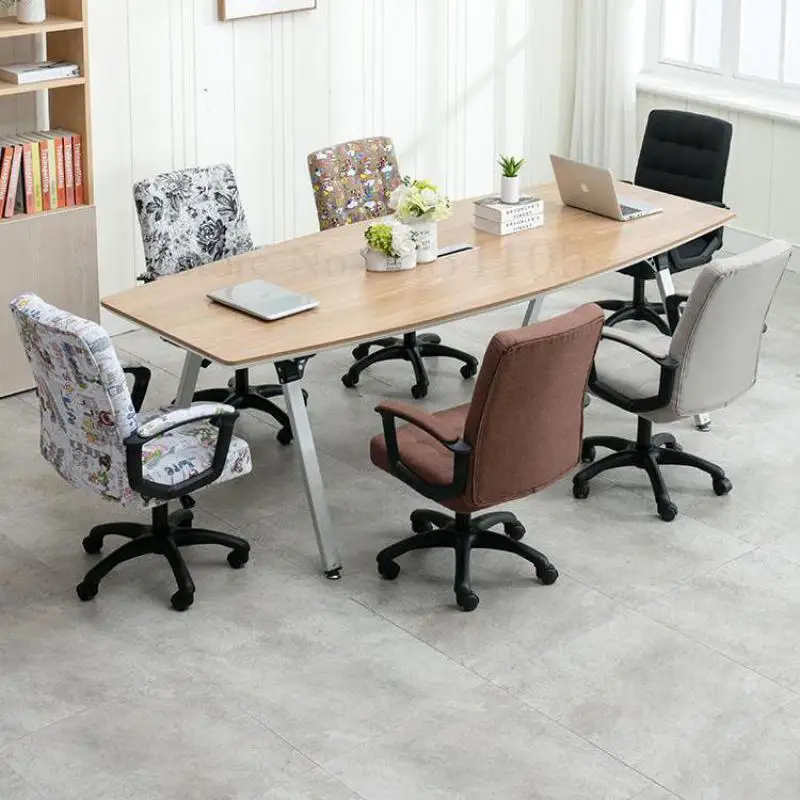 Компьютерное кресло для дома простой удобный вращающийся офисный стул отдыха и