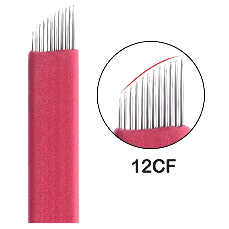 50 шт. иглы для перманентного макияжа 12 шт.|microblading needles|needle permanentpermanent makeup manual |