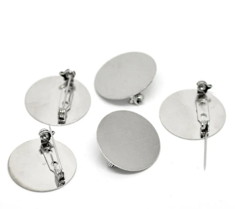 8 сезонов цинковый сплав булавки броши результаты Круглый Серебряный цвет