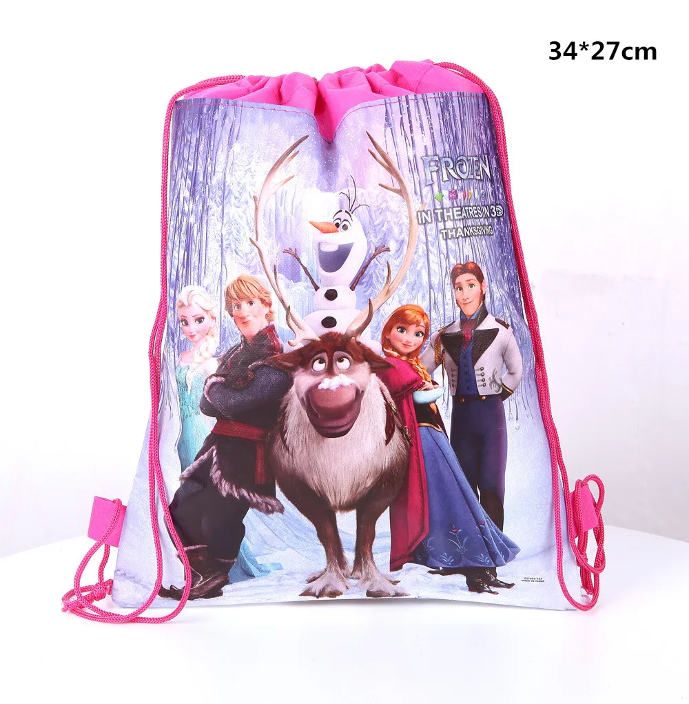 Bag D95-1Pcs Холодное сердце Анна Лиза вечерние принадлежности День Рождения украшения одноразовые столовые приборы набор бумажные тарелки чашки баннер детский душ Декор - Цвет: Bag D95-1Pcs