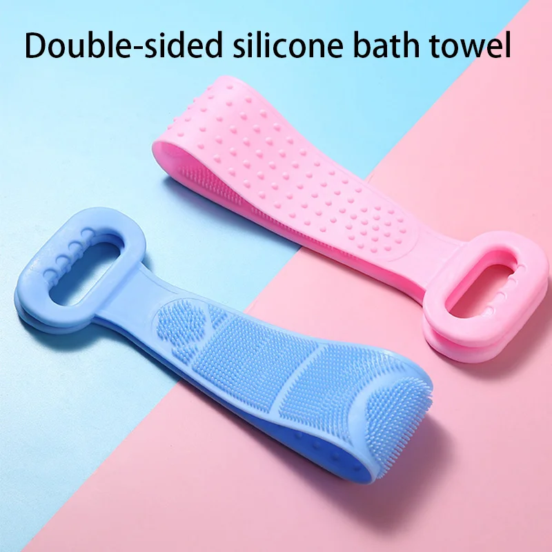 67 см Волшебные силиконовые щетки банные полотенца трение спины пилинг грязи