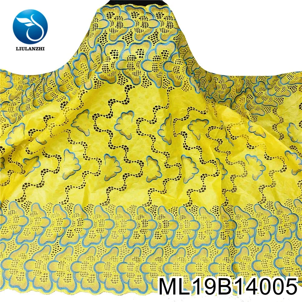 LIULANZHI желтые хлопковые платья Bazin ткань 100 хлопок жаккардовая ML19B140|Ткань| |