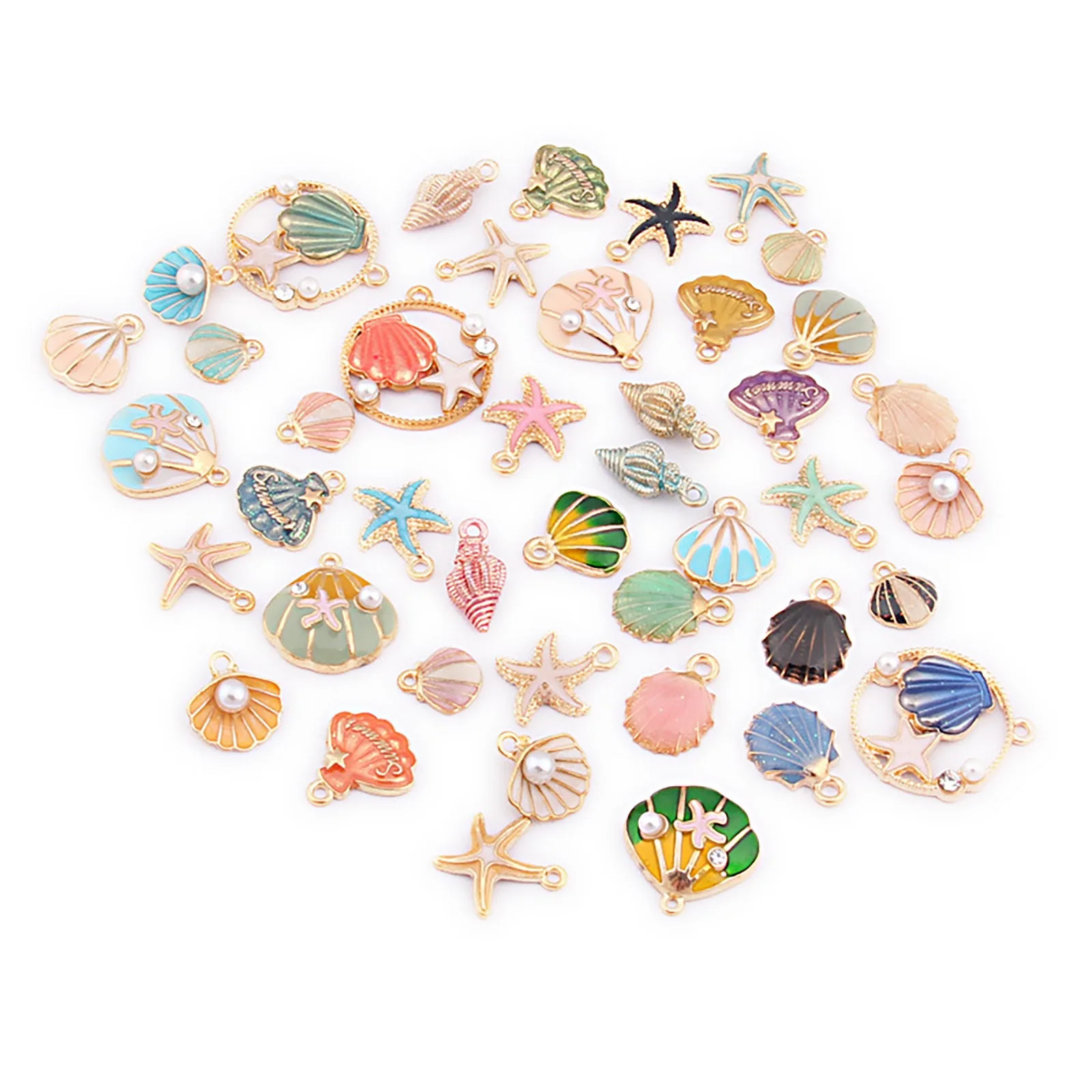 

Fashion Fruits Galaxy Pendants Planet Mixed Color Spaceman Rainbow Enamel Charms DIY Making Earrings Jewelry Gifts Findings,1Set