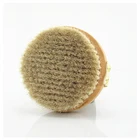 Деревянная спа-массаж тела щетка для сухого купания TREESMILE, набор щетки для тела, натуральный Отшелушивающий, щетка для ванны из натуральной щетины D40