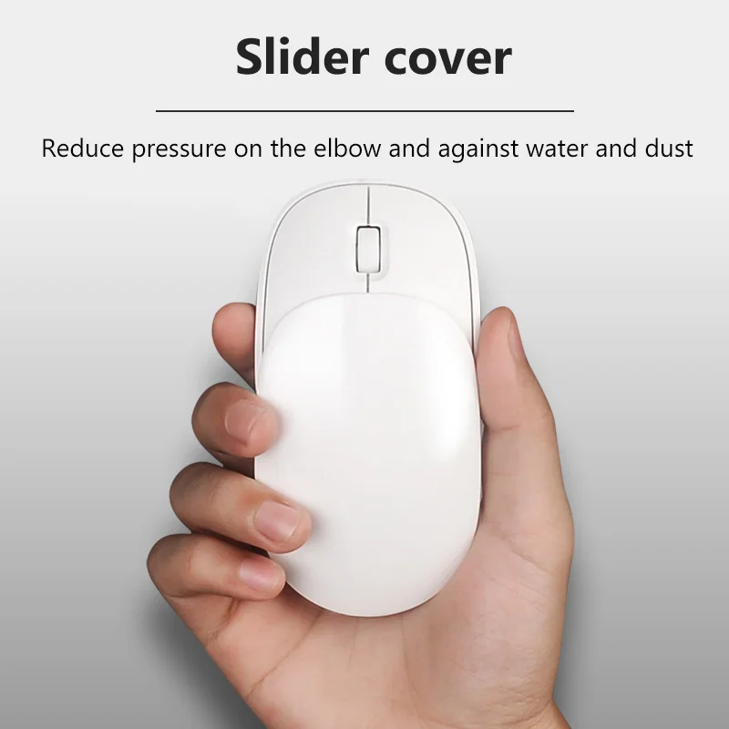 1600 точек/дюйм беспроводная мышь Милая USB Тихая игровая для Macbook Lenovo Asus Dell HP Ноутбук