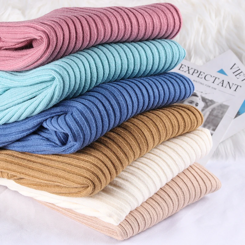 Женский свитер в полоску Hirsionsan зимний плотный мягкий пуловер с высоким