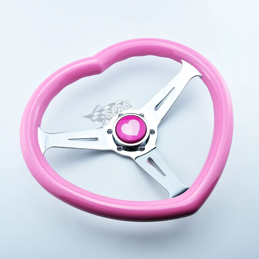 Рулевое колесо для гоночного автомобиля JNA в форме сердца из АБС-пластика