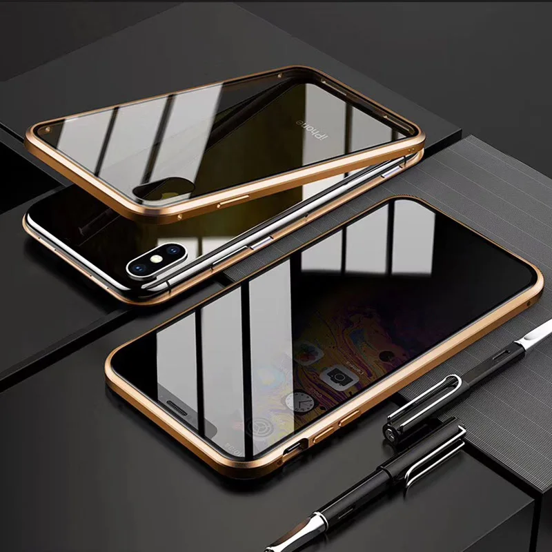 Чехол из закаленного стекла для iPhone X XS MAX 8 7 Plus | Мобильные телефоны и аксессуары