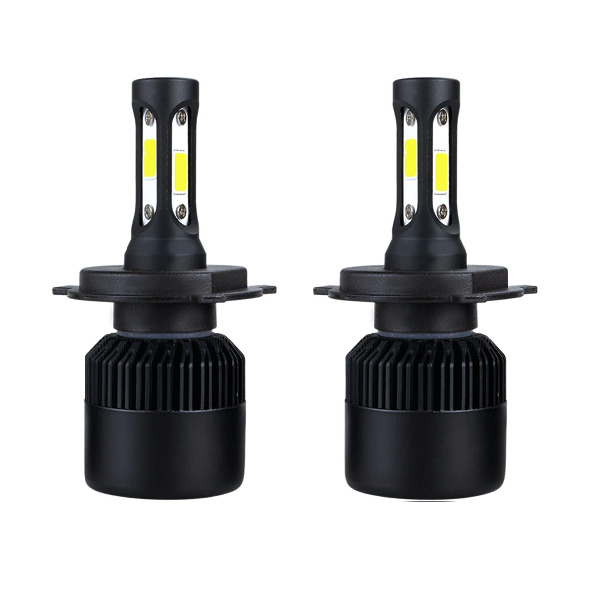 Мини лампа светодиодсветодиодный для автомобильных фар H4 H11 12 В 6500K H7 H3 H1 9005 HB3 Toyota