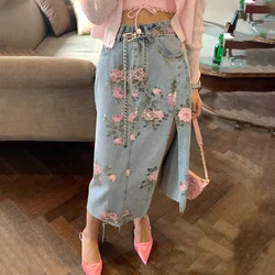 Джинсовая юбка