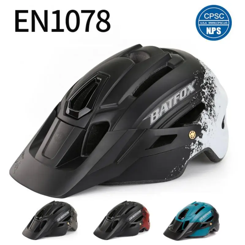 

In-mold Bike Helmet Removable Breathable Sweat-Absorbent Shockproof Outdoor MTB Road Mountain Cycling Helmet Bicycle Equipment
