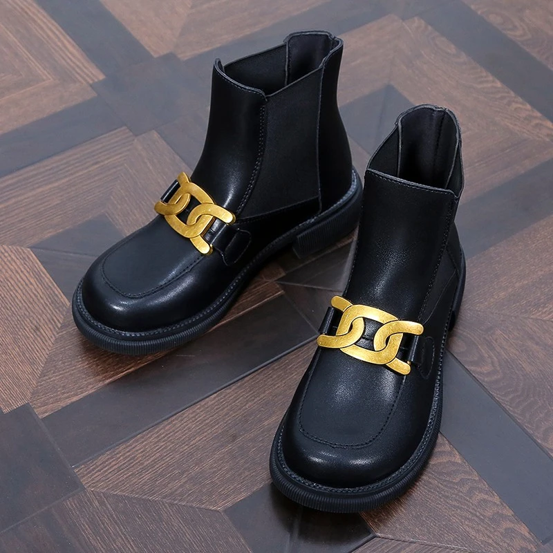 Женские ботинки 2021 мягкая кожаная обувь женские эластичные ботильоны