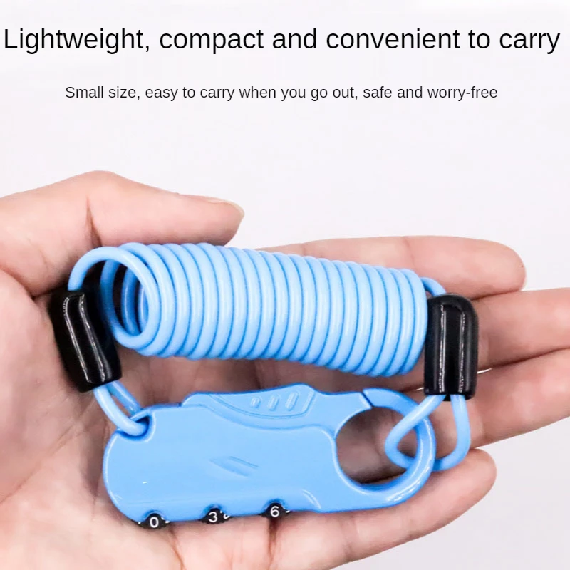 

Wire rope electric bicycle lock motorcycle lock helmet lock password lock gym travel mountain bike lock bicycle accessories