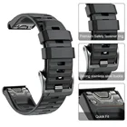 Ремешок для часов Garmin Fenix 6X Fenix 6X Pro, быстросъемный силиконовый сменный Браслет для Fenix 5X5X Plus