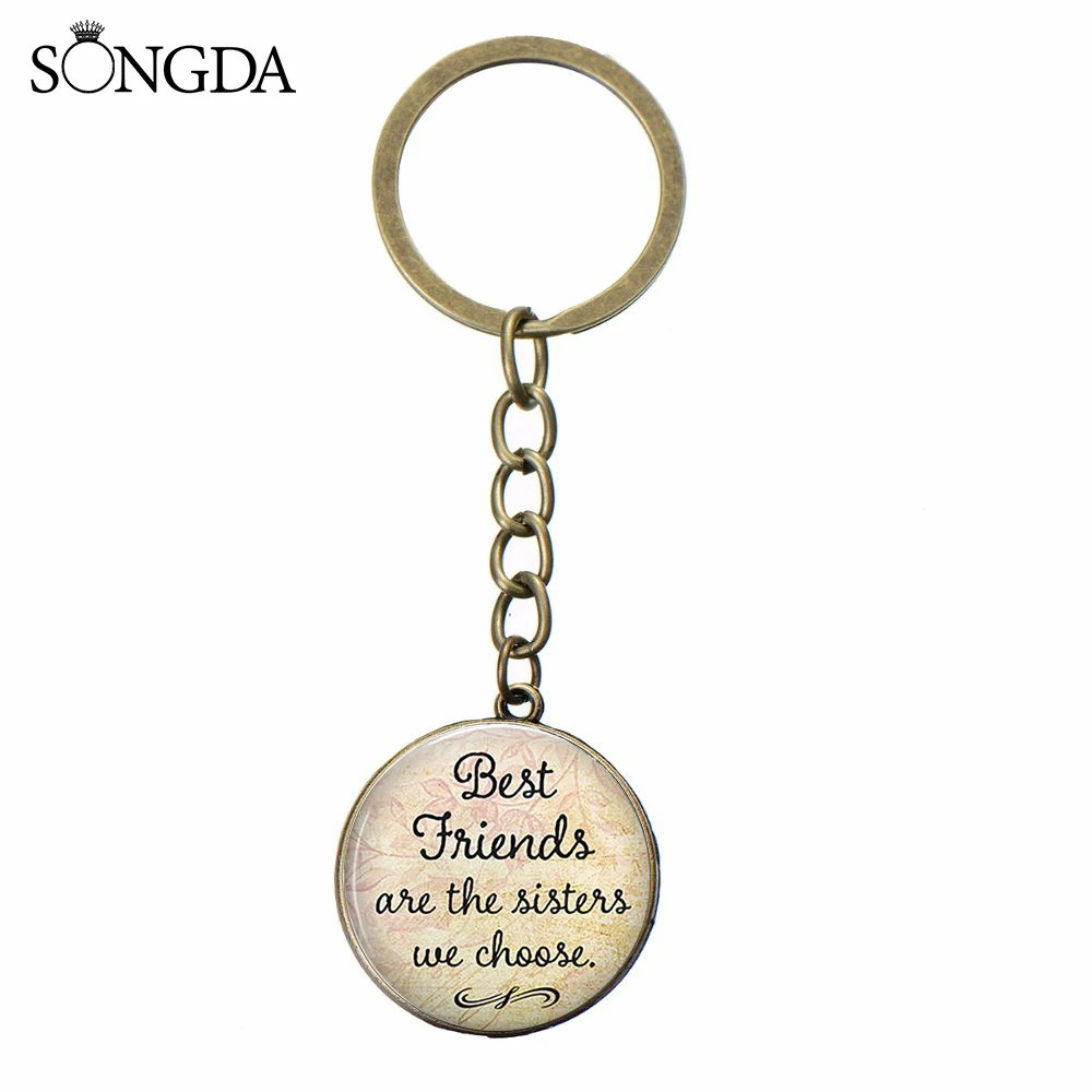 Новейший брелок дружбы подарки лучший вариант &quotдрузья это сестры мы