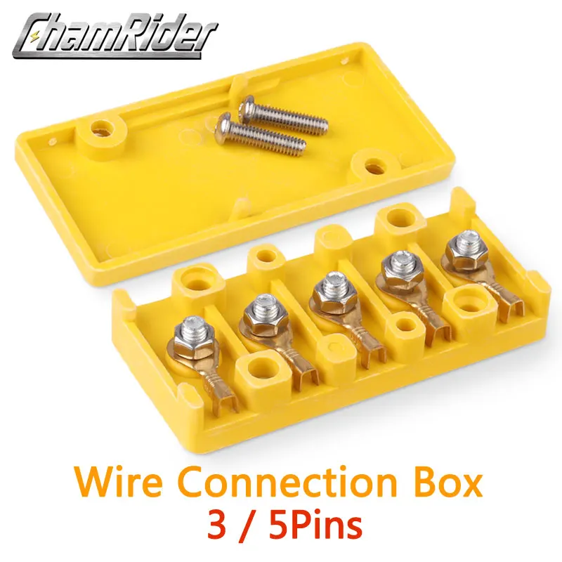 Коннектор M5 коробка для подключения проводов соединительная большая тока