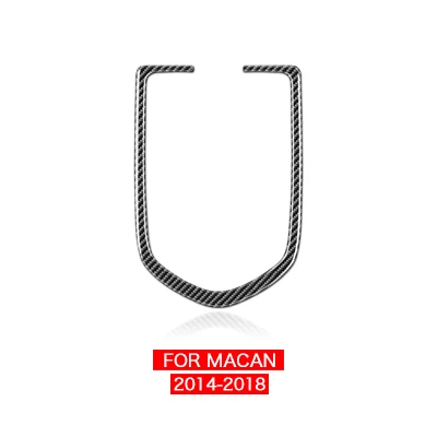 For Macan 2014-2018 Airspeed для Porsche Macan наклейка из углеродного волокна для Porsche Macan аксессуары внутренняя отделка для чтения световая рамка наклейка 14-18 - Название цвета: For Macan 2014-2018