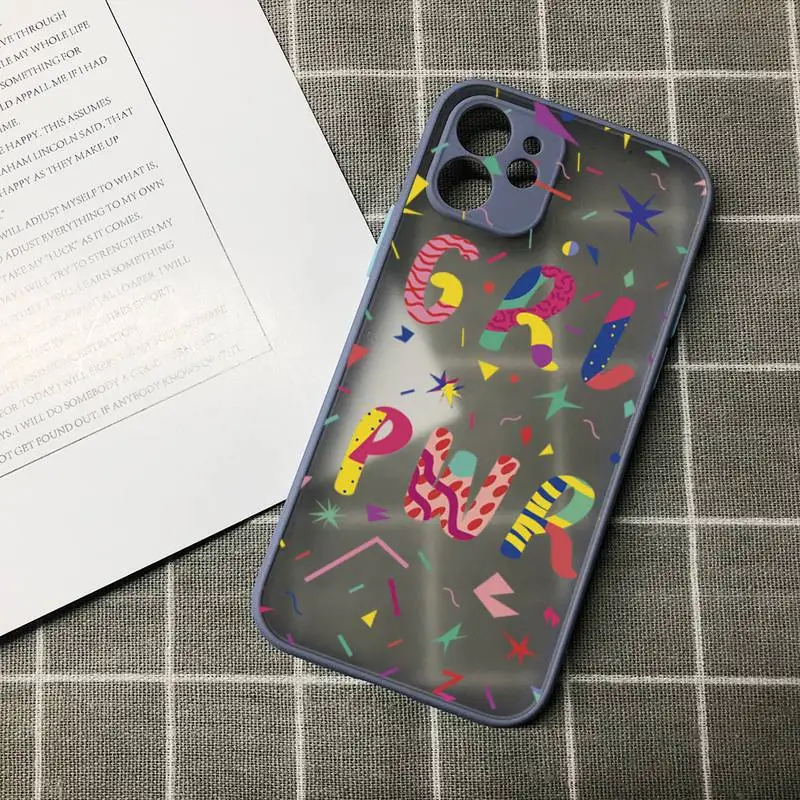 

Candy color Phone Case for iPhone 12 mini 11 pro XS Max X XR 7 8 plus SE20 High quality TPU silicon and Hard plastic cover