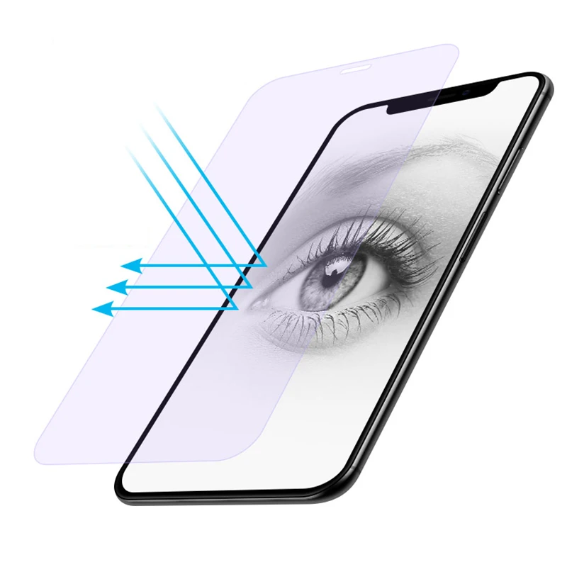 Защитное стекло с жидким УФ клеем для iPhone 11 Pro Max XR XS пленка экрана из закаленного