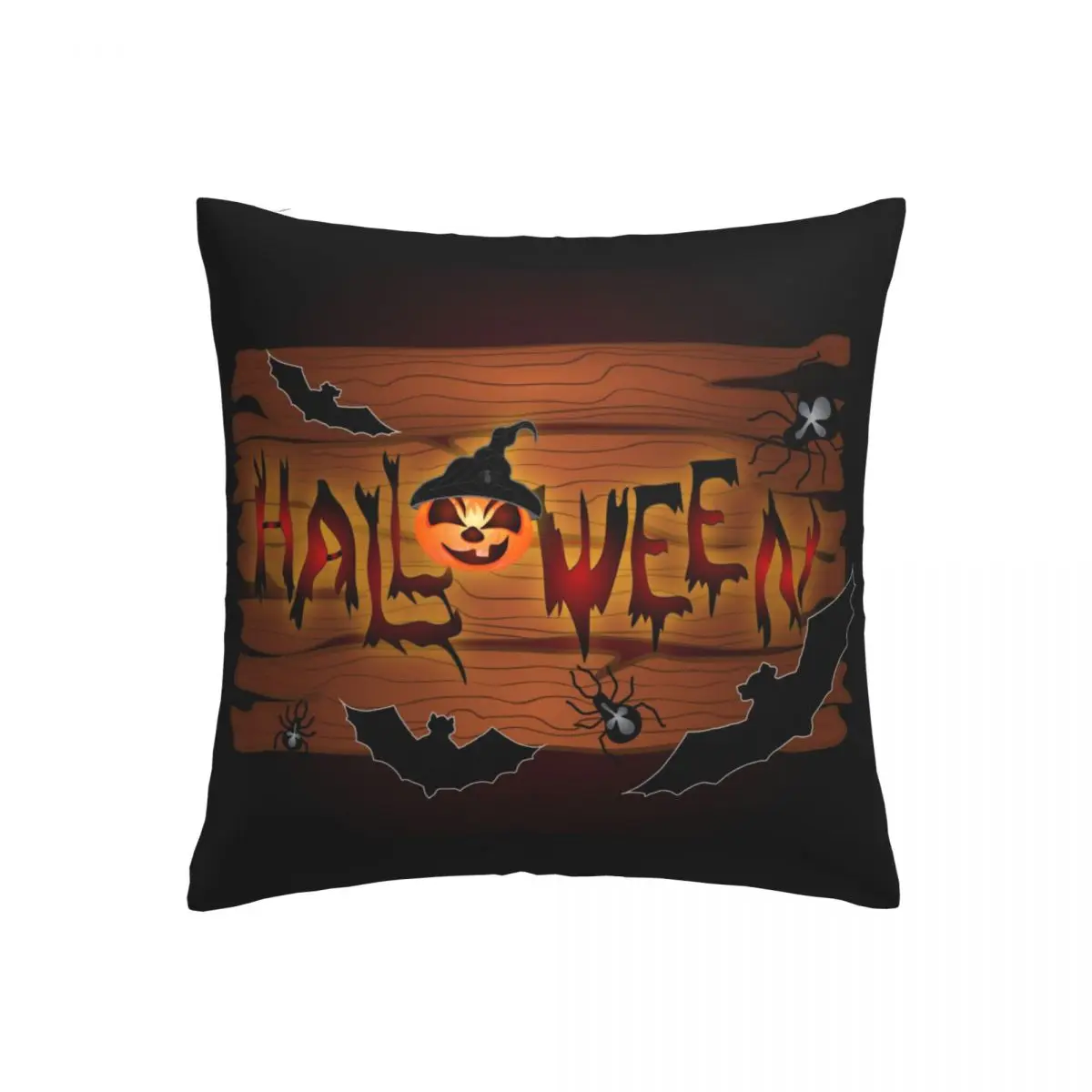 

45 см x 45 см, диванные подушки и наволочки в виде тыквы для Хэллоуина, украшение для дома