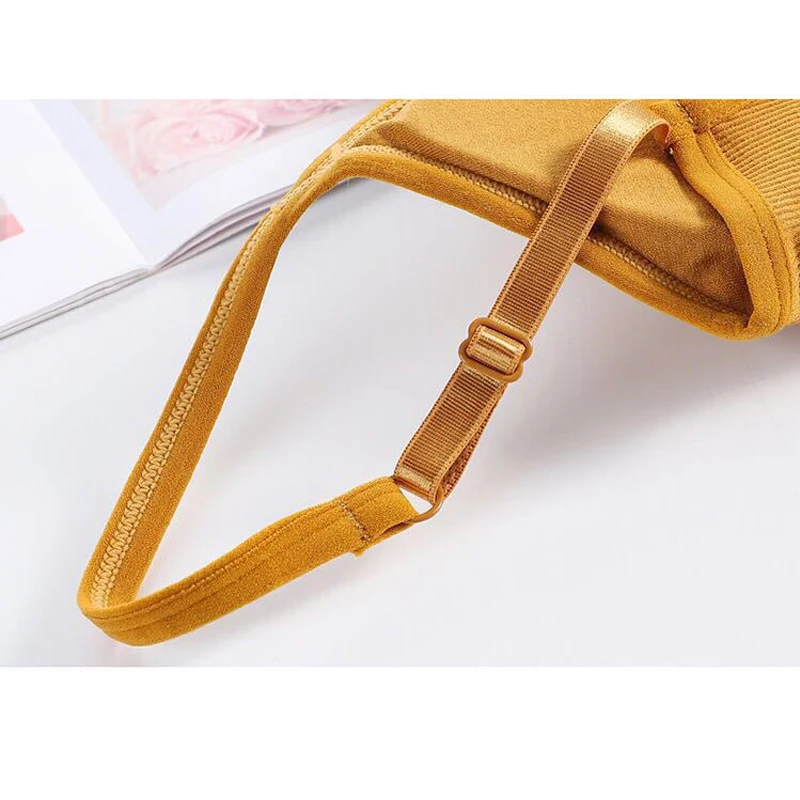 

HIVOF ladies camisole U-shaped beautiful back seamless bra sports underwear Women's sports bra