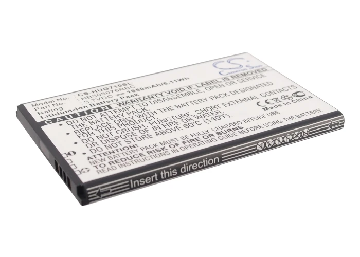 Аккумулятор для Huawei HB505076RBC G610 T00 G700 G710 LUA L21 LU22 U22 1650 мАч/6.11Wh|Аккумуляторы мобильных