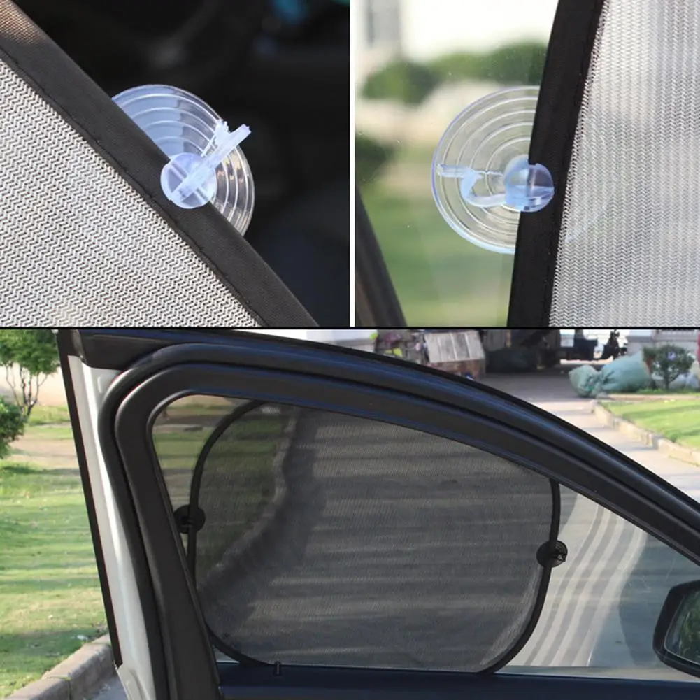 

Car Side Rear Window Screen Sunshade Windshield UV Protection Mesh Cover Visor sun mesh car accessories