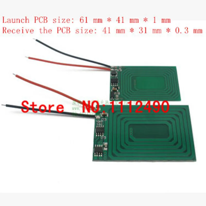 Бесплатная доставка 5 комплектов беспроводной зарядный модуль PCB XKT412-03