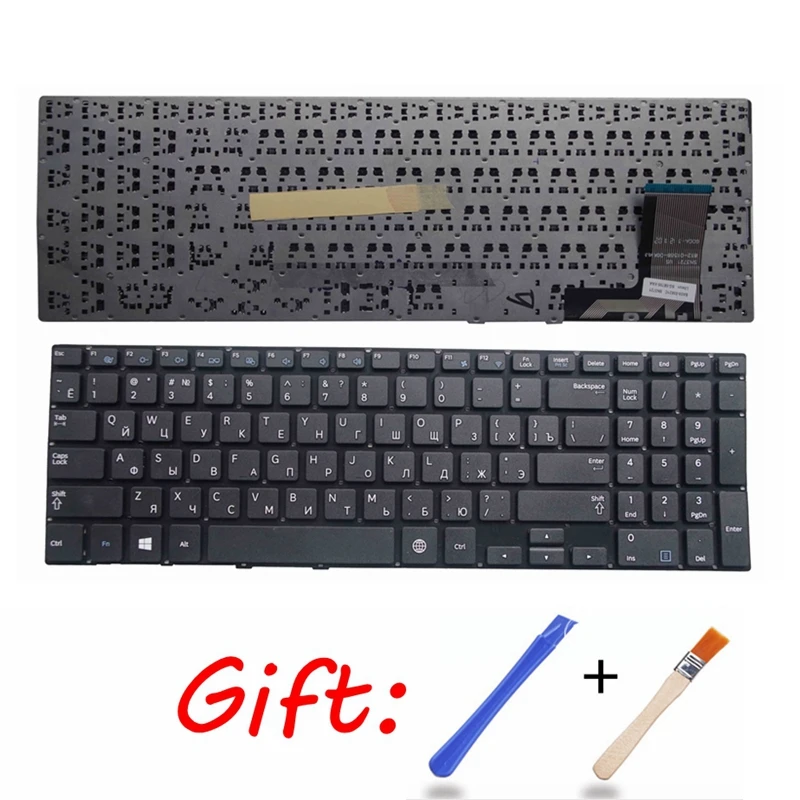 RU черная Новая русская клавиатура для ноутбука samsung NP-450R5V 450R5G 470R5E 370R5E S02 510R5E-S01