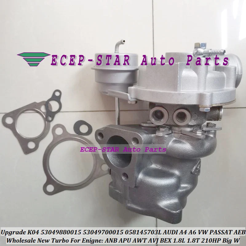Бесплатная доставка K04 015 53049880015 53049700015 турбо для AUDI A4 A6 1995 Volkswagen VW PASSAT 1.8L AEB ANB APU AWT AVJ