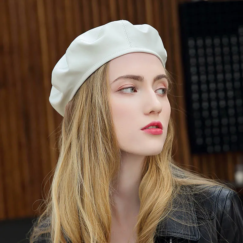 Fibonacci модная обувь из натуральной кожи берета Одежда высшего качества овечьей 2019