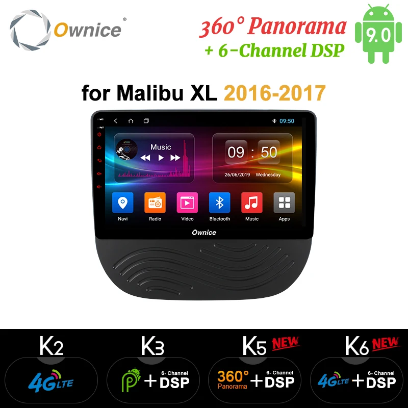 Ownice k3 k5 k6 8 ядерный Android 9 0 360 Пано ОЗУ 64 Гб ПЗУ 4 автомобильный DVD видеоплеер для
