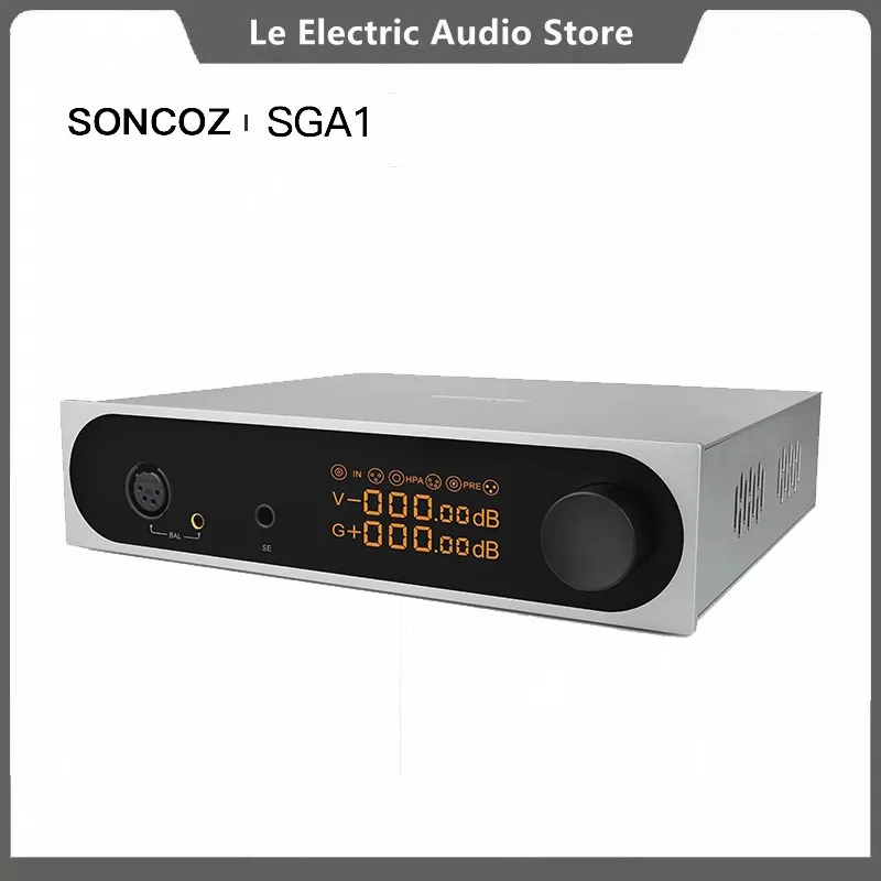 

Полностью сбалансированные наушники SONCOZ SGA1 amp 600ohm RCA/XLR вход RCA/XLR/6,35 мм/4,4 мм выход HPA & PRE opa1611/opa1641/opa1622 Pre-amp