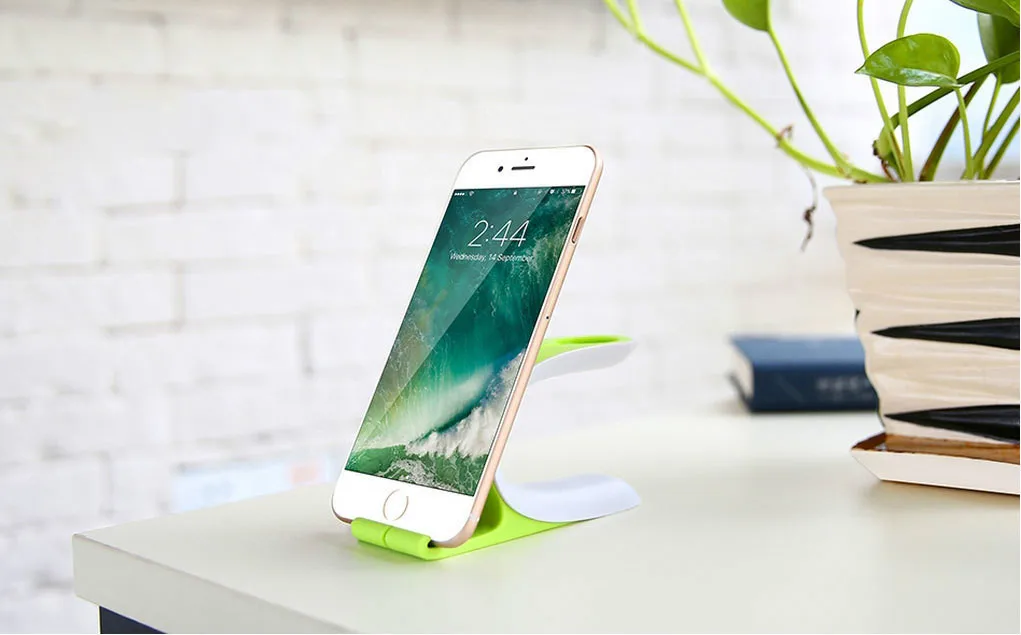 2 в 1 док-станция для Apple Watch и iPhone | Мобильные телефоны аксессуары