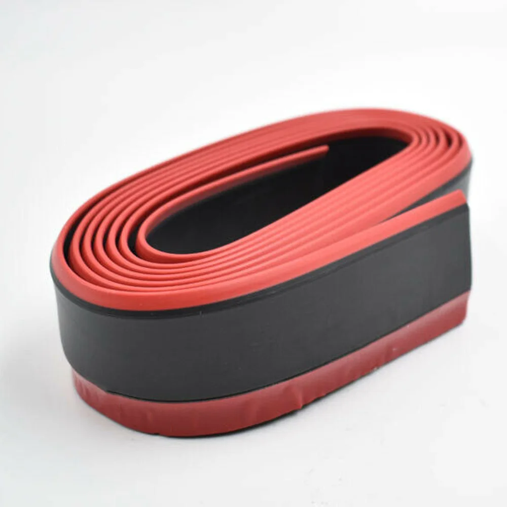 Цвета: черный красный 2 5 м авто передний бампер полоса для установки губы