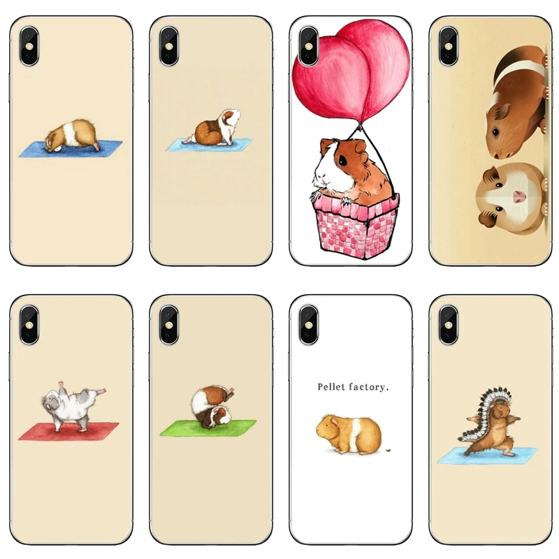 Мобильный телефон чехол свинки Йога позы для Huawei P30 P20 Pro P10 P9 P8 Lite Y5 Y6 Y7 Y9 P Smart плюс