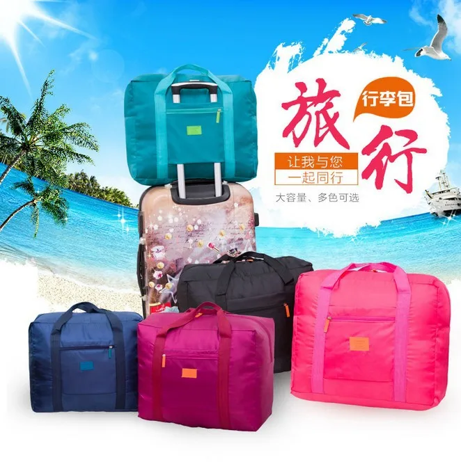 New Fashion Travel Pouch waterproof Unisex Handbags Women Luggage Folding Bags Large Capacity Bag wholesale |