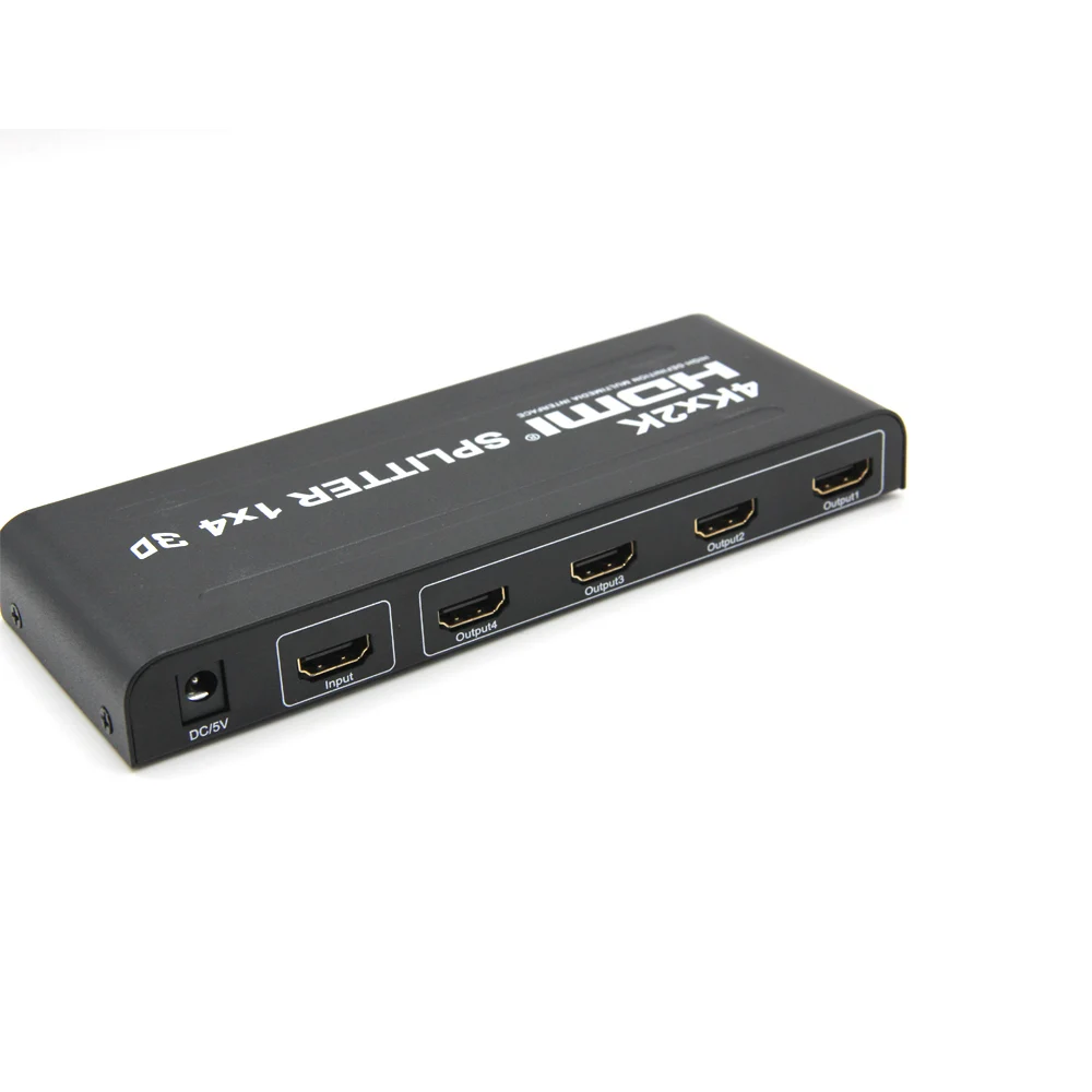 3D 2k 4K 2160P HDMI-совместимый разветвитель 1X4 HD-концентратор ретранслятор усилитель 1 4