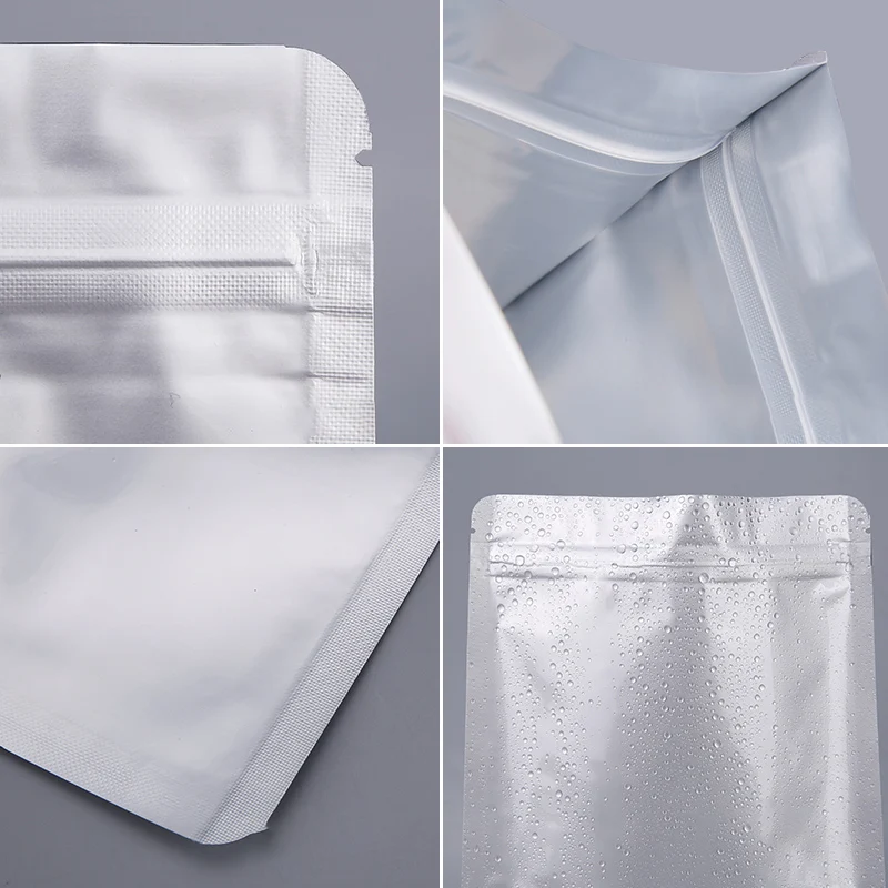 HARDIRON утолщенный чистый алюминий Ziplock мешки порошок еда чехол для хранения на