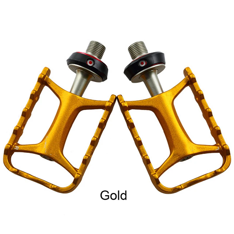 CNC Pedal Ultra Light Quick Release Non quick Releas BMX MTB Pedals Bike Parts Pegs for Wellgo Flat | Спорт и развлечения